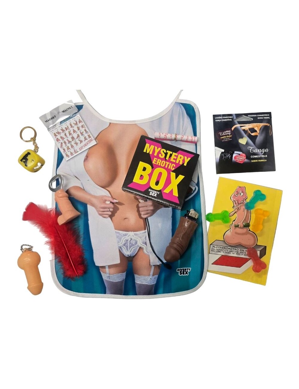 DIABLO PICANTE - CAJAS ERÓTICAS MISTERIOSAS PARA CHICA 10 X 10