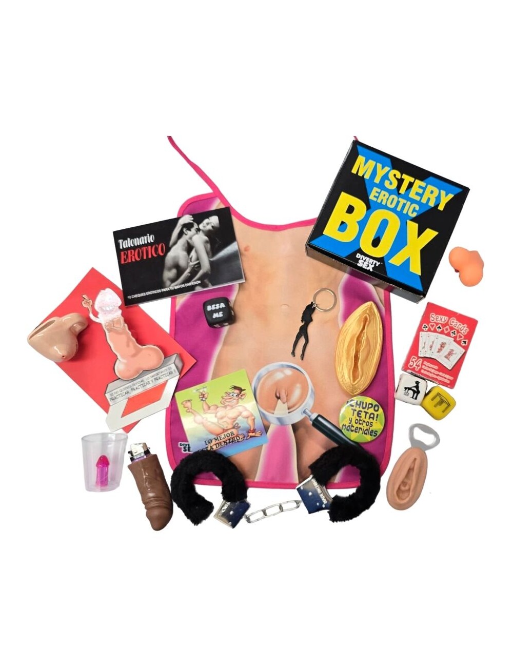 DIABLO PICANTE - CAJAS ERÓTICAS MISTERIOSAS PARA CHICO 15 X 15