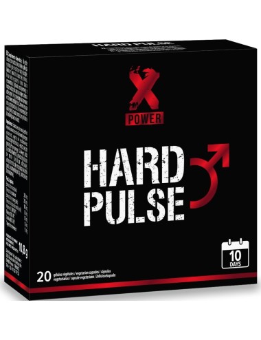 XPOWER - HARD PULSE TRATAMIENTO EXPRÉS 10 DÍAS ERECCIÓN Y RESISTENCIA 20 CÁPSULAS