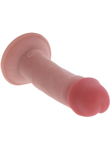 GET REAL - DILDO DELUXE DONG GRUESO DE DOBLE DENSIDAD TPE 18 CM