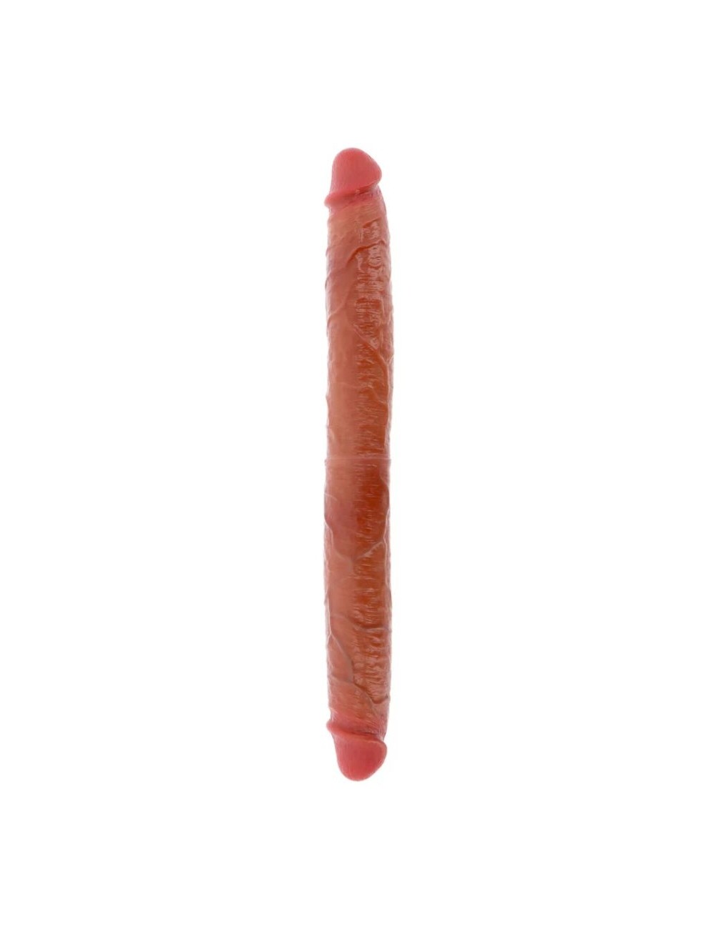 GET REAL - DILDO DOBLE DONG DE SILICONA CARAMELO 46 CM