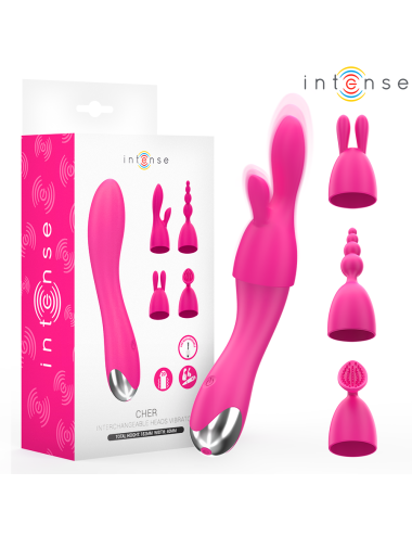 INTENSE - CHER VIBRADOR 20 PATRONES CON CABEZALES INTERCAMBIABLES