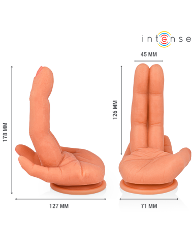 INTENSE - LEELA ESTIMULADOR PUNTO·G MANO FLEXIBLE 12