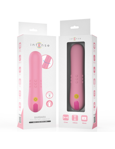 INTENSE - BARBARA VIBRADOR CON PERLAS GIRATORIAS