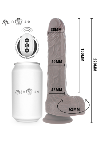MR INTENSE - MATT REALISTICO MULTIFUNCIÓN CON VIBRACIÓN UP AND DOWN CONTROL REMOTO 22 CM -O- 4 CM