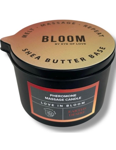 EYE OF LOVE - BLOOM VELA DE MASAJE SATIVA EARTHS DESIRE 150 ML