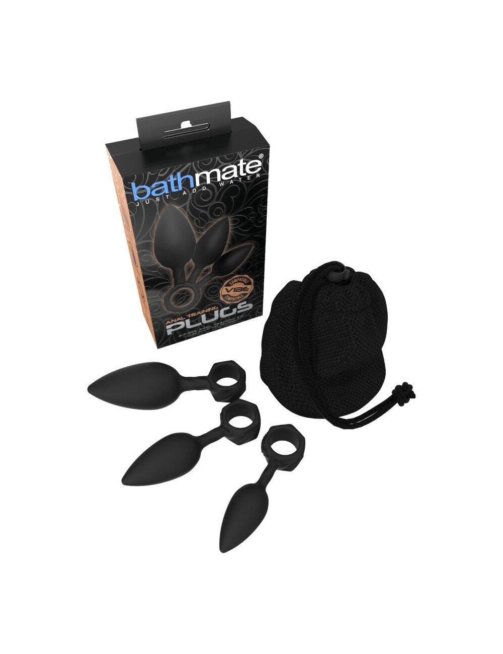 BATHMATE - KIT DE ENTRENAMIENTO 3 PLUGS ANALES