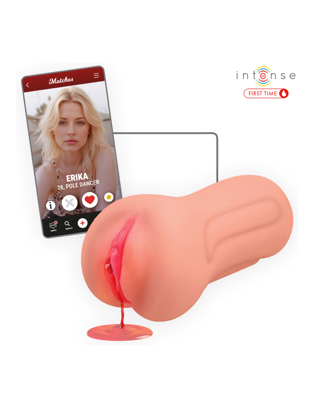 INTENSE FIRST TIME - ERIKA MASTURBADOR VIRGEN CON SANGRADO