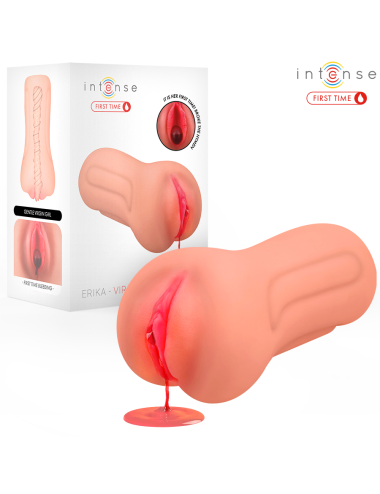 INTENSE FIRST TIME - ERIKA MASTURBADOR VIRGEN CON SANGRADO