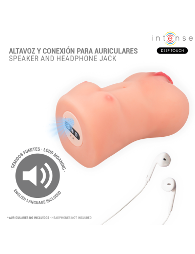 INTENSE DEEP TOUCH - CATHERINE MASTURBADOR CON VOZ VIBRADOR & SUCCIÓN