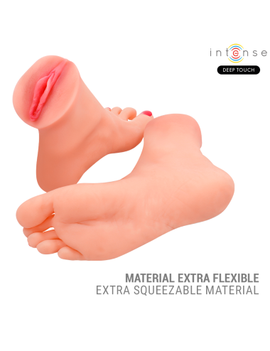 INTENSE DEEP TOUCH - GABBIE MASTUBADOR DE DOS PIEZAS EN FORMA DE PIE