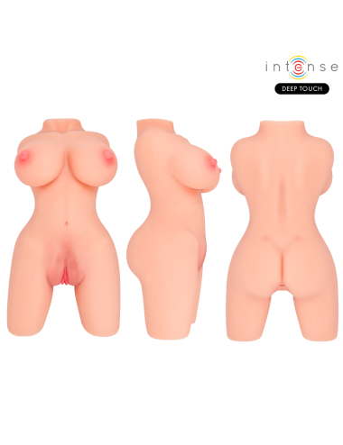 INTENSE DEEP TOUCH - JESSE TORSO MASTURBADOR MILTIPOSICION DOBLE VAGINA & ANO