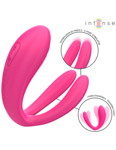 INTENSE - JULIA VIBRADOR & ESTIMULADOR DE PINZAS CONTROL REMOTO