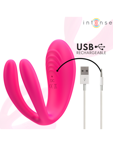 INTENSE - JULIA VIBRADOR & ESTIMULADOR DE PINZAS CONTROL REMOTO