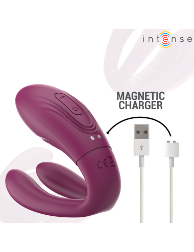 INTENSE - SANDRA VIBRADOR & ESTIMULADOR DE PINZAS CON GOLPETEO CONTROL REMOTO