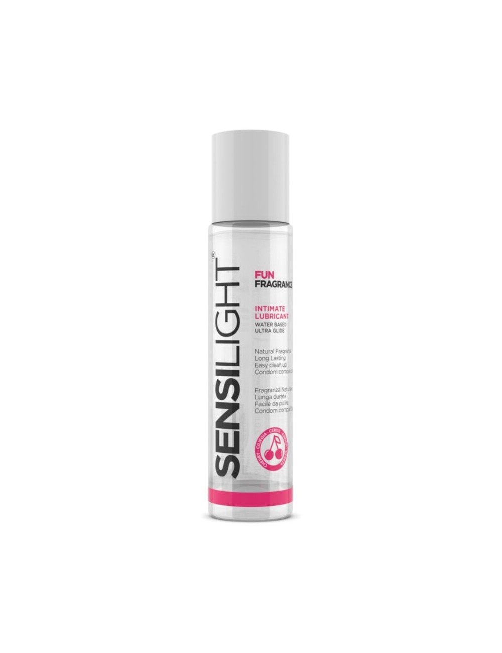 INTIMATELINE - SENSILIGHT LUBRICANTE BASE AGUA CEREZA 60 ML