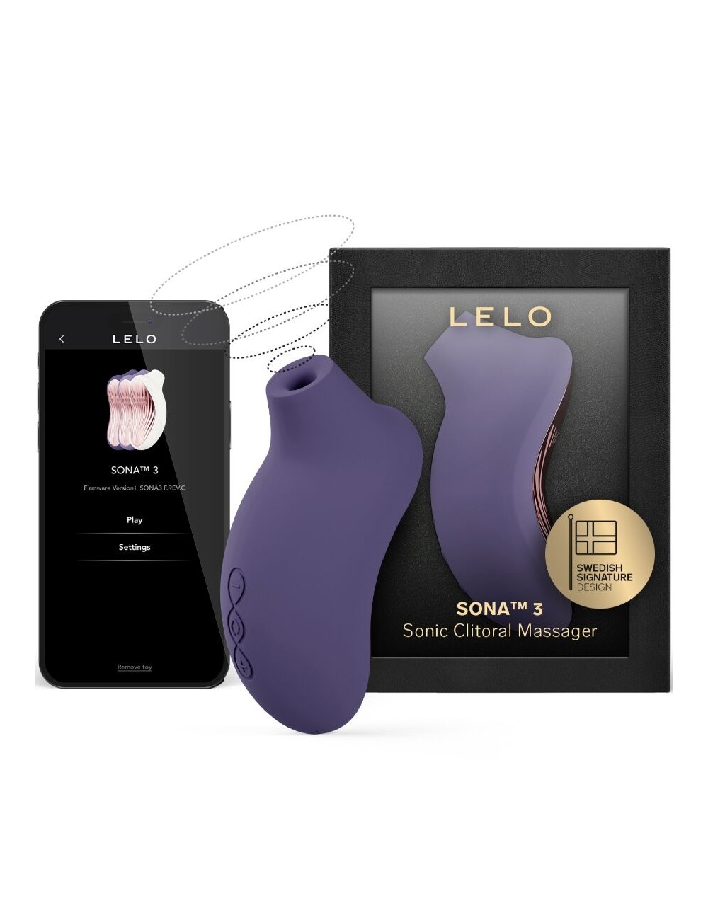 LELO - SONA 3 MASAJEADOR SÓNICO DE CLÍTORIS MORADO