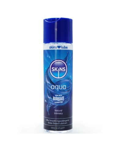 SKINS - AQUA LUBRICANTE BASE DE AGUA 130 ML