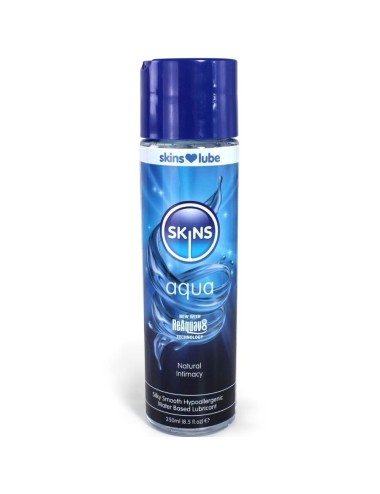 SKINS - AQUA LUBRICANTE BASE DE AGUA 250 ML
