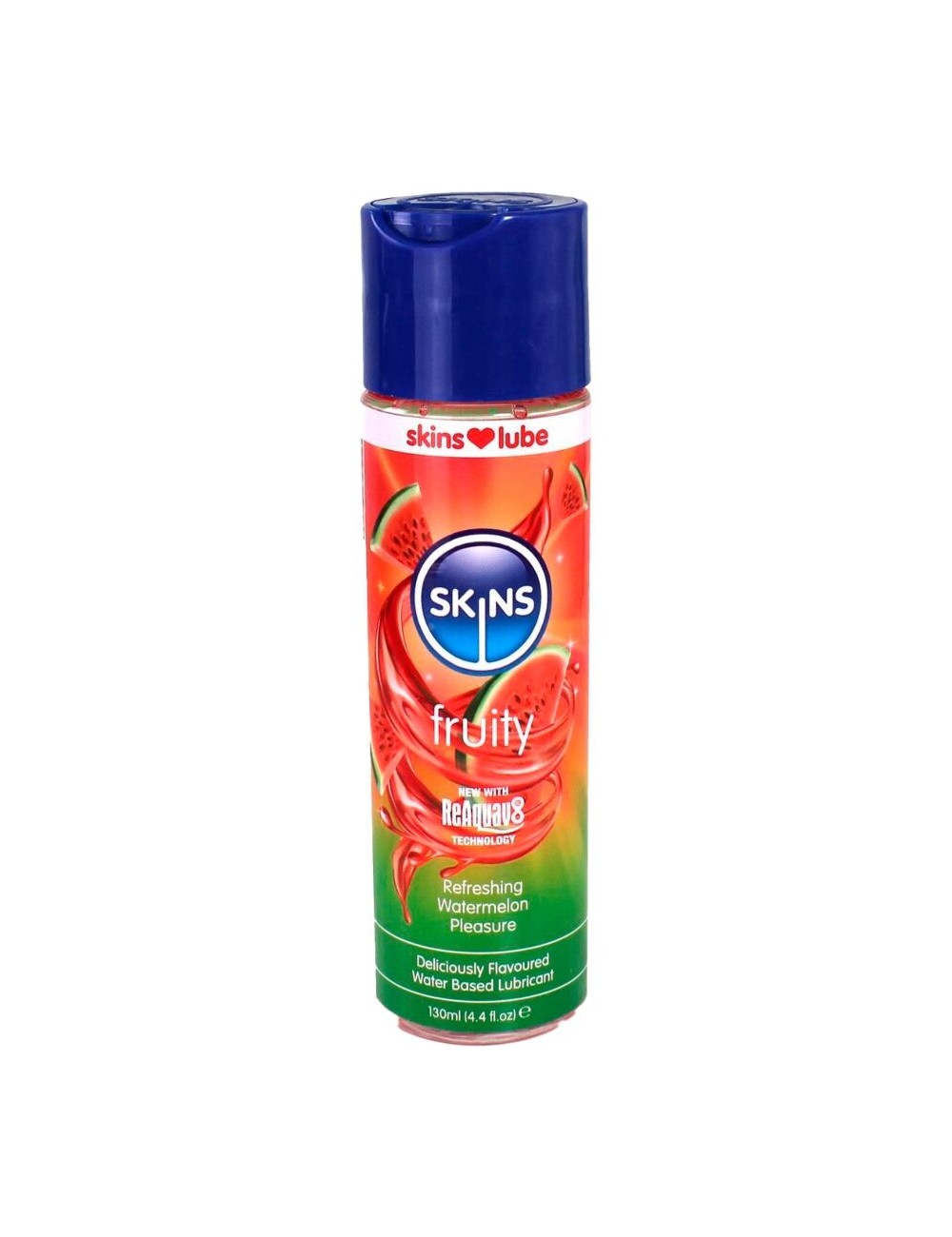 SKINS - FRUITY LUBRICANTE BASE DE AGUA SANDÍA 130 ML