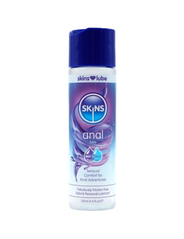SKINS - ANAL LUBRICANTE HÍBRIDO BASE DE AGUA & SILICONA 130 ML