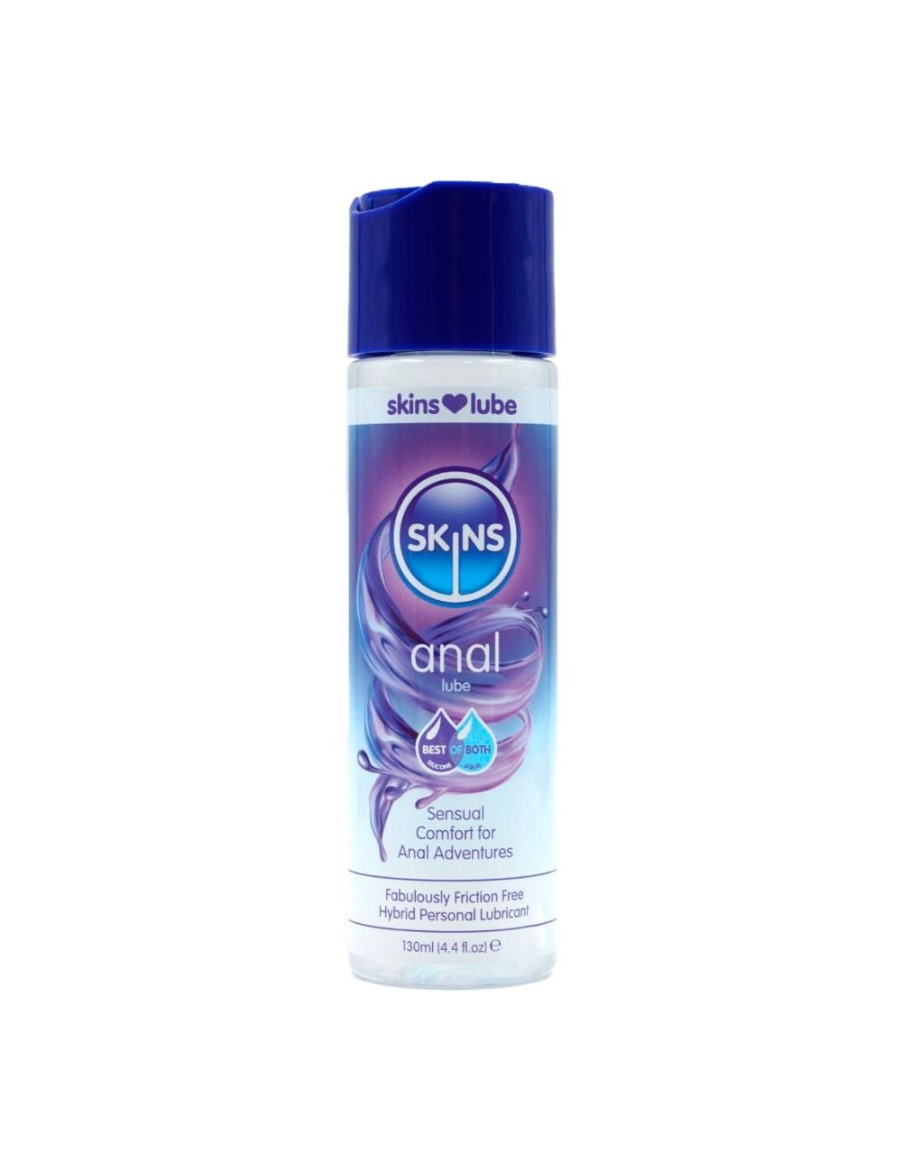 SKINS - ANAL LUBRICANTE HÍBRIDO BASE DE AGUA & SILICONA 130 ML