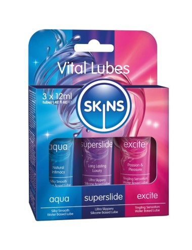 SKINS - VITAL LUBES KIT LUBRICANTES AQUA