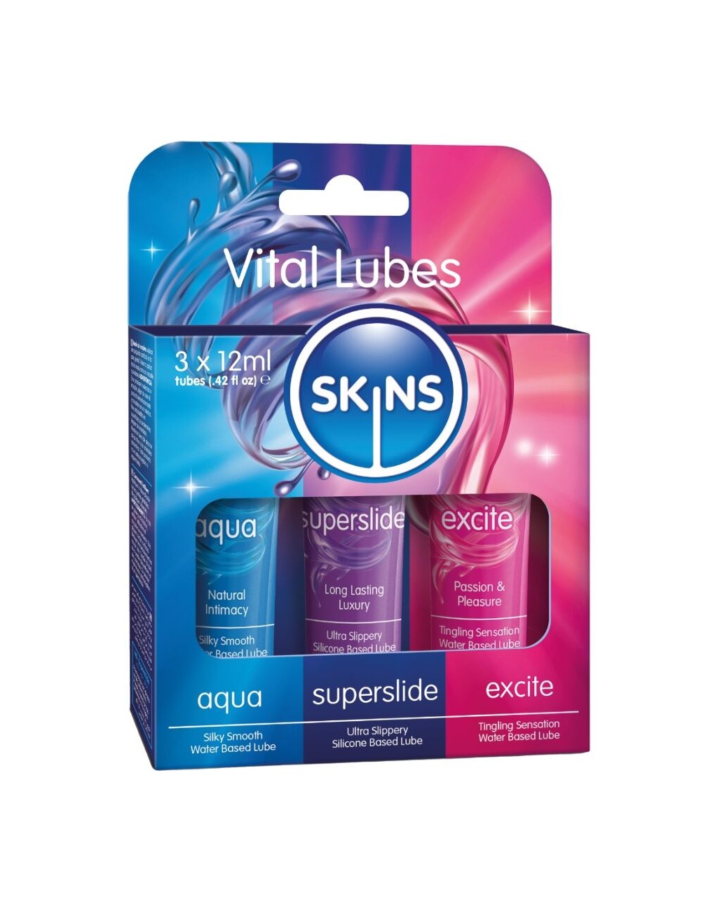 SKINS - VITAL LUBES KIT LUBRICANTES AQUA