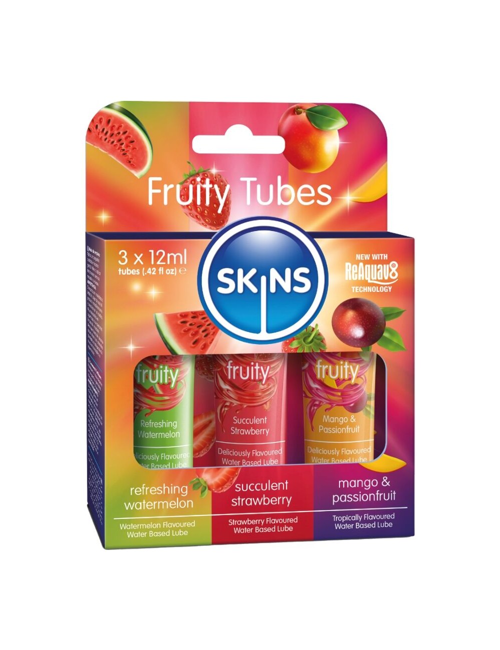 SKINS - FRUITY LUBES KIT LUBRICANTES SANDÍA