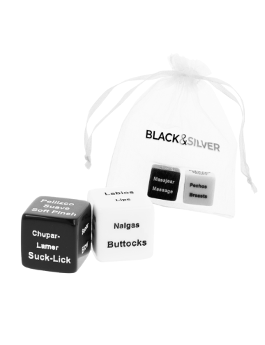 BLACK&SILVER - DADOS PARA PAREJAS ES/EN