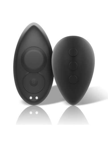 BLACK&SILVER - PRESTON PANTIE MAGNÉTICO VIBRADOR SILICONA REMOTO