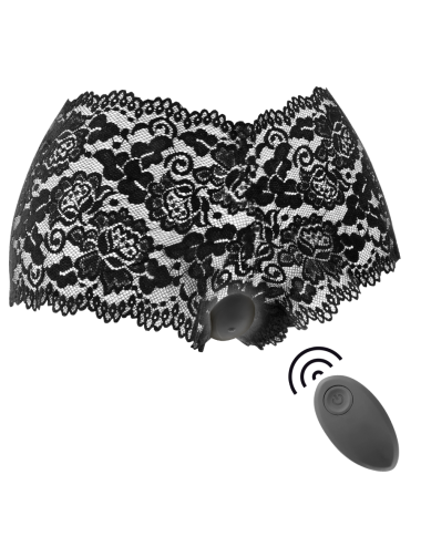 BLACK&SILVER - ZARA ESTIMULADOR CONTROL REMOTO CON PANTY GRATIS