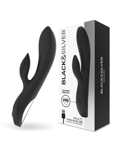 BLACK&SILVER - KAULTZ VIBRADOR CONTROL TOUCH