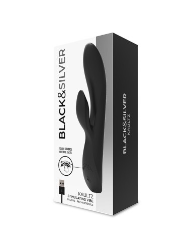 BLACK&SILVER - KAULTZ VIBRADOR CONTROL TOUCH