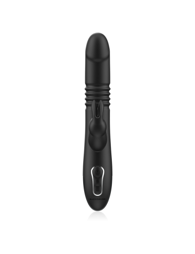 BLACK&SILVER - KENJI VIBRADOR RABBIT UP & DOWN COMPATIBLE CON WATCHME