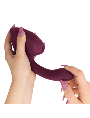 WOMANIZER - DUO NEXT ESTIMULADOR VIBRADOR DUAL CLÍTORIS & PUNTO·G ROSA