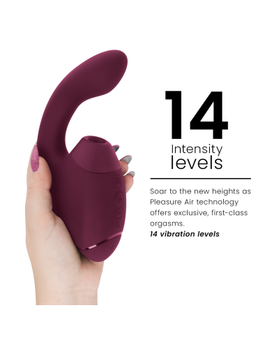 WOMANIZER - DUO NEXT ESTIMULADOR VIBRADOR DUAL CLÍTORIS & PUNTO·G ROSA