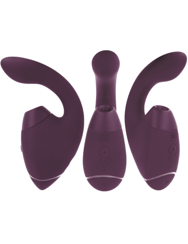 WOMANIZER - DUO NEXT ESTIMULADOR VIBRADOR DUAL CLÍTORIS & PUNTO·G MORADO