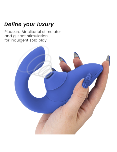 WOMANIZER - BLEND ESTIMULADOR VIBRADOR RABBIT AZUL