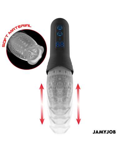 JAMYJOB - SPINJOB 2.0 MASTURBADOR CON THRUSTING Y ROTACIÓN