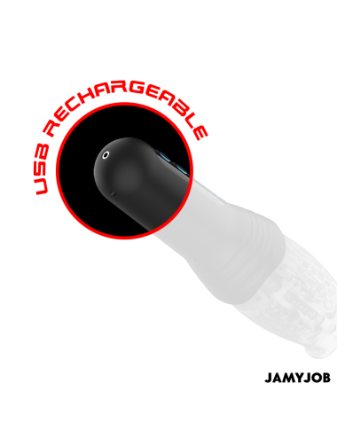 JAMYJOB - SPINJOB 2.0 MASTURBADOR CON THRUSTING Y ROTACIÓN