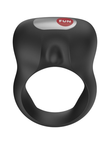 FUN FACTORY - STEADY ANILLO VIBRADOR PENE NEGRO
