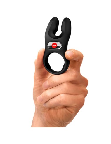 FUN FACTORY - NOS PRO ANILLO VIBRADOR PENE NEGRO