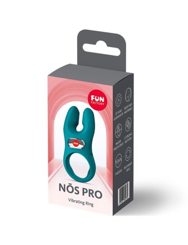FUN FACTORY - NOS PRO ANILLO VIBRADOR PENE VERDE BOTELLA