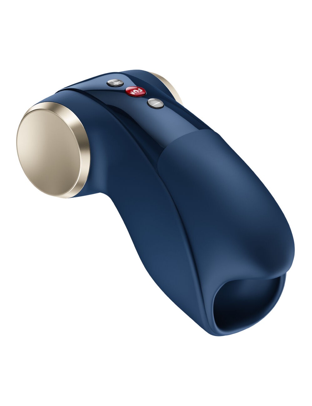 FUN FACTORY - COBRA LIBRE II MASTURBADOR VIBRADOR AZUL OSCURO