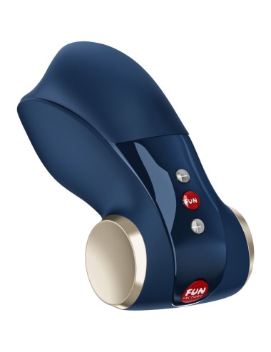 FUN FACTORY - COBRA LIBRE II MASTURBADOR VIBRADOR AZUL OSCURO