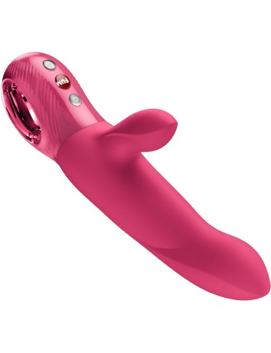 FUN FACTORY - BI STRONIC ARC CONEJO ESTIMULADOR DE EMPUJE FRAMBUESA