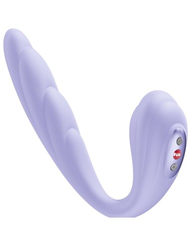 FUN FACTORY - VIVACE DOBLE VIBRADOR INSERTABLE AIR PULSE VIOLETA