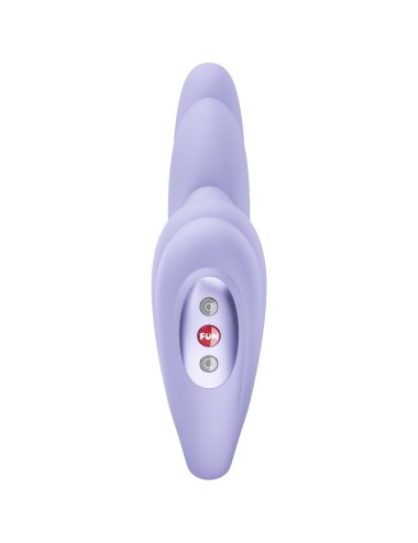 FUN FACTORY - VIVACE DOBLE VIBRADOR INSERTABLE AIR PULSE VIOLETA