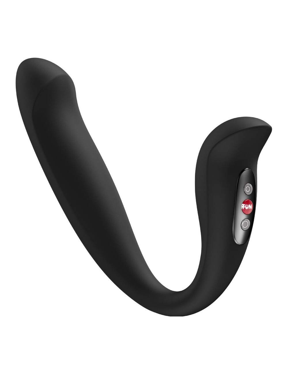 FUN FACTORY - VELOCE DOBLE VIBRADOR INSERTABLE AIR PULSE NEGRO